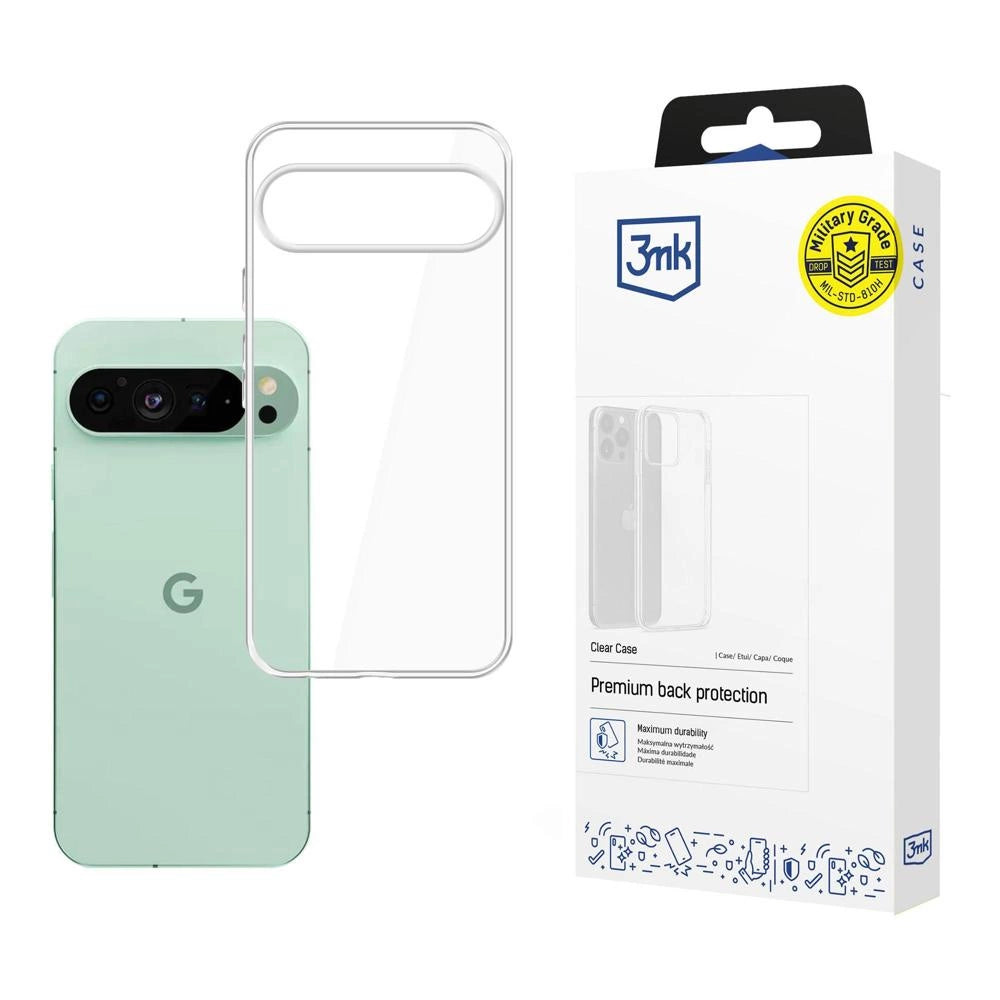3mk Clear Case for Google Pixel 9 - transparent_0