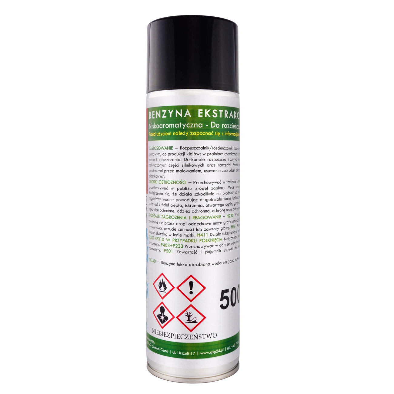 Extraction naphtha in aerosol B-MAX Spray 500ML_0