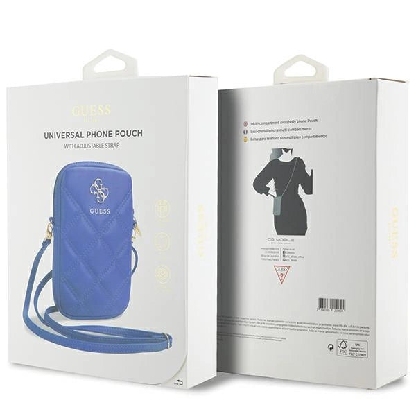 Guess Zip Quilted 4G bag - blue_4