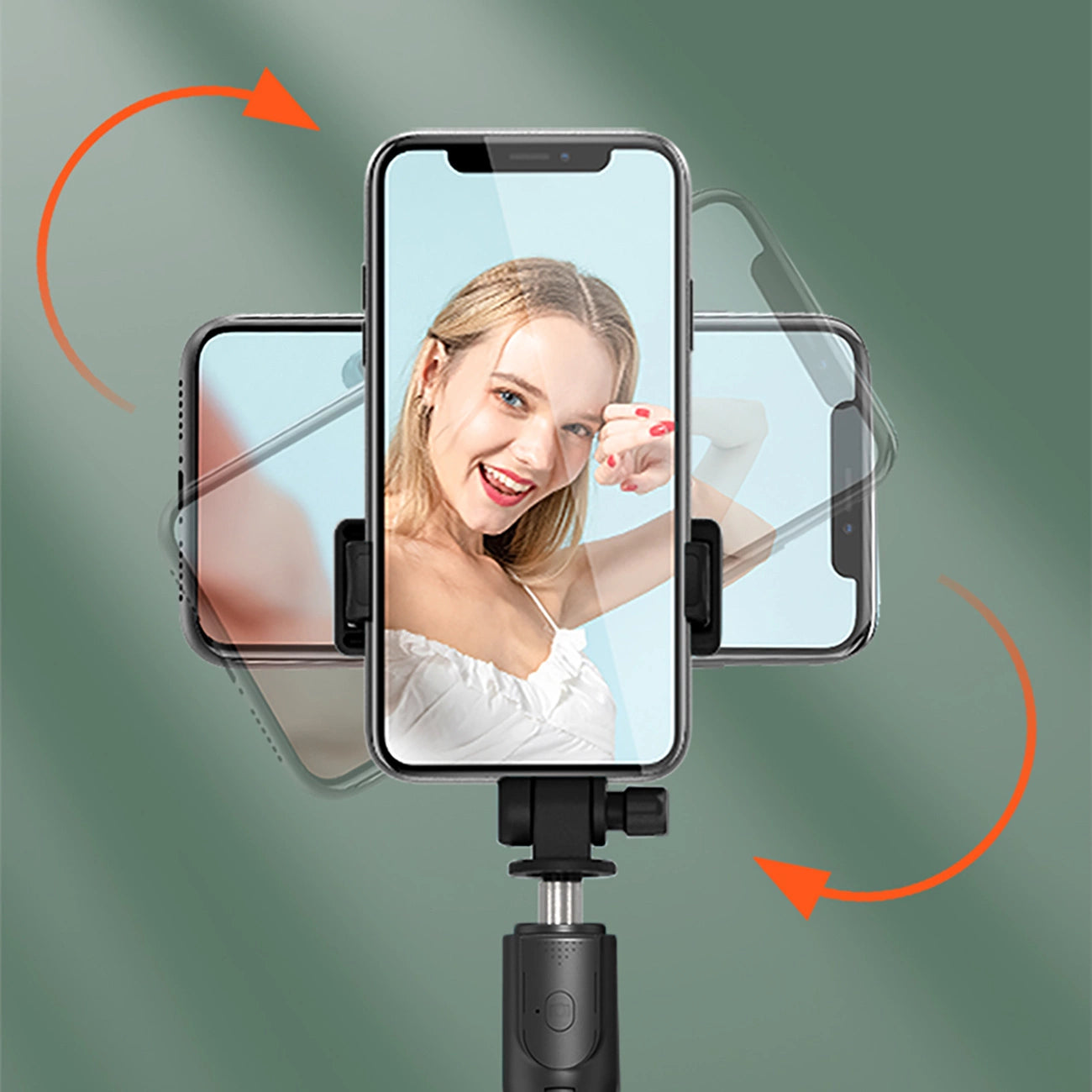 Selfie stick WRY1S telescopic tripod 0.7m for phone - black_15