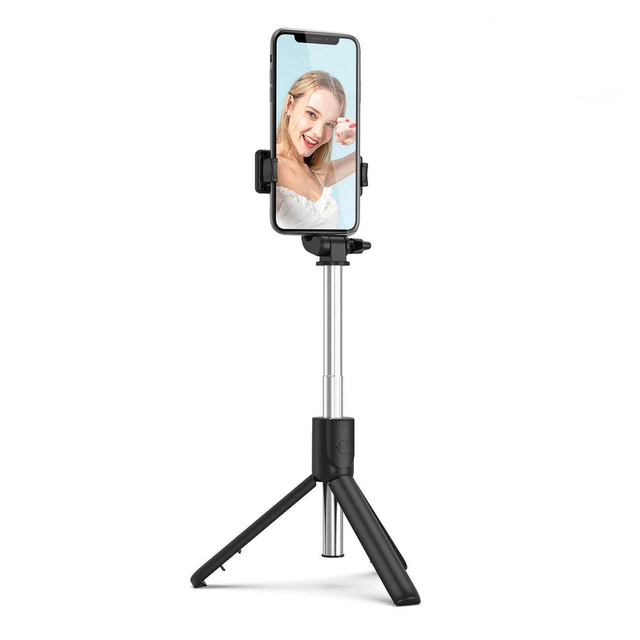 Selfie stick WRY1S telescopic tripod 0.7m for phone - black_1