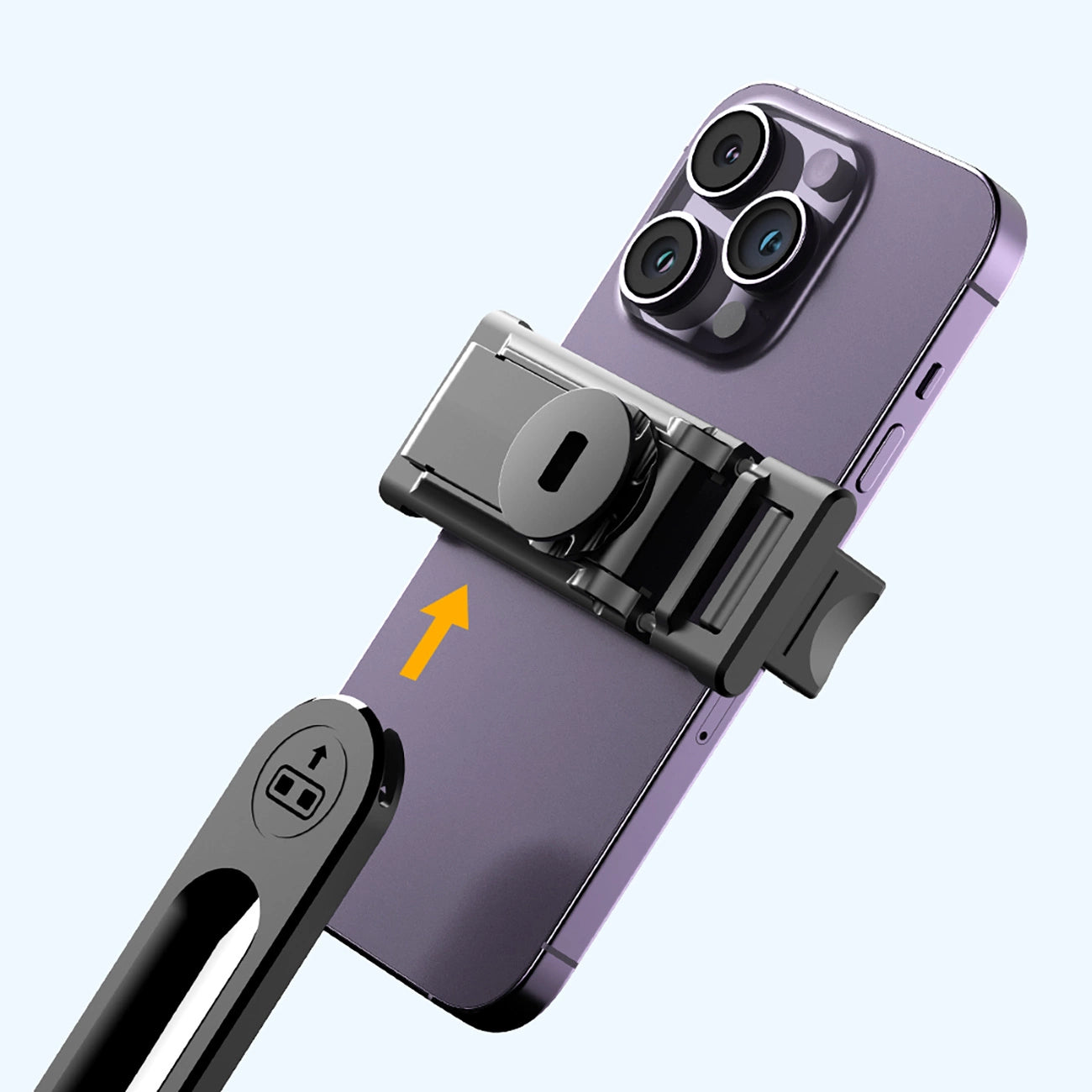 Selfie stick WC1Y3S telescopic tripod 1.3m with phone holder - black_13