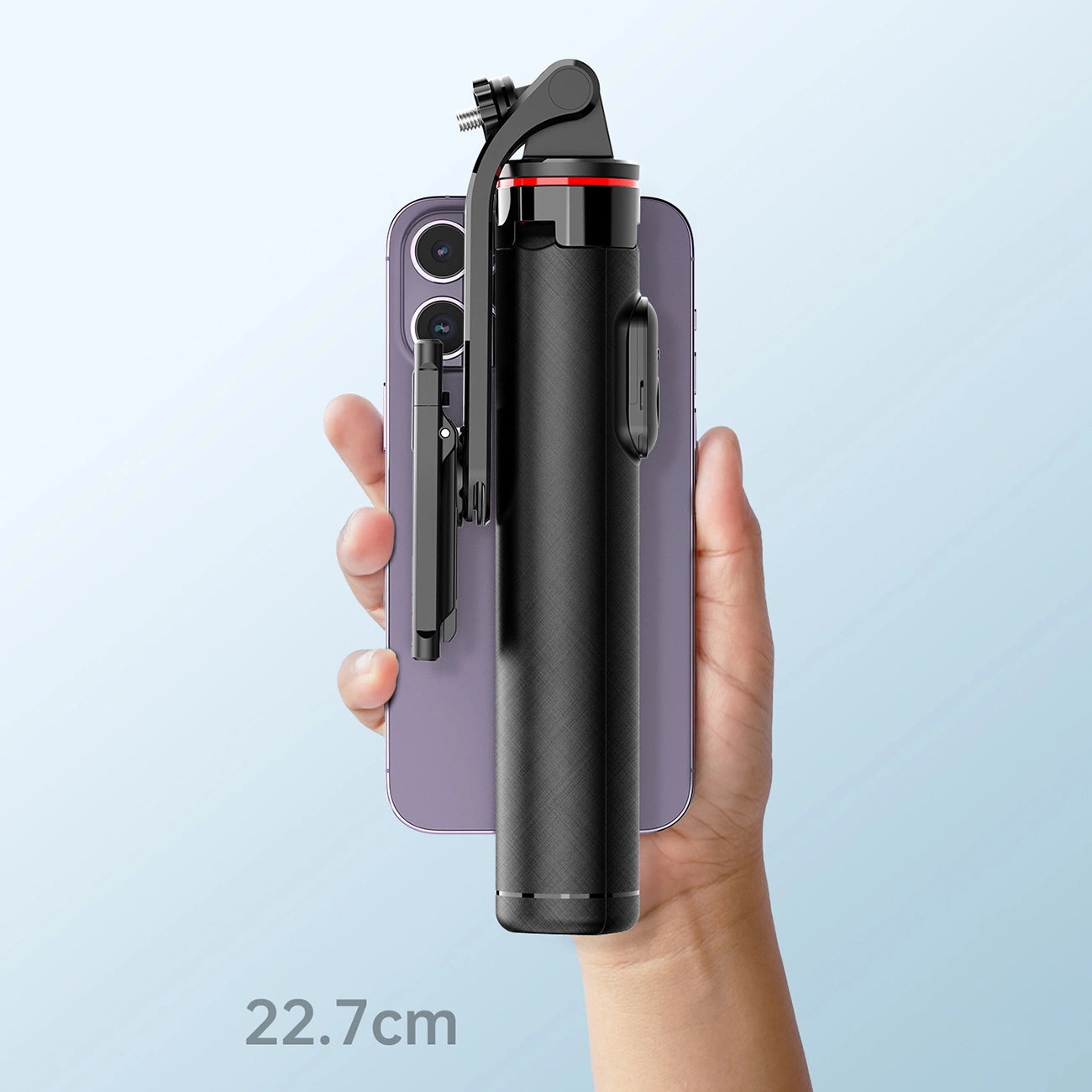 Selfie stick WC1Y3S telescopic tripod 1.3m with phone holder - black_19