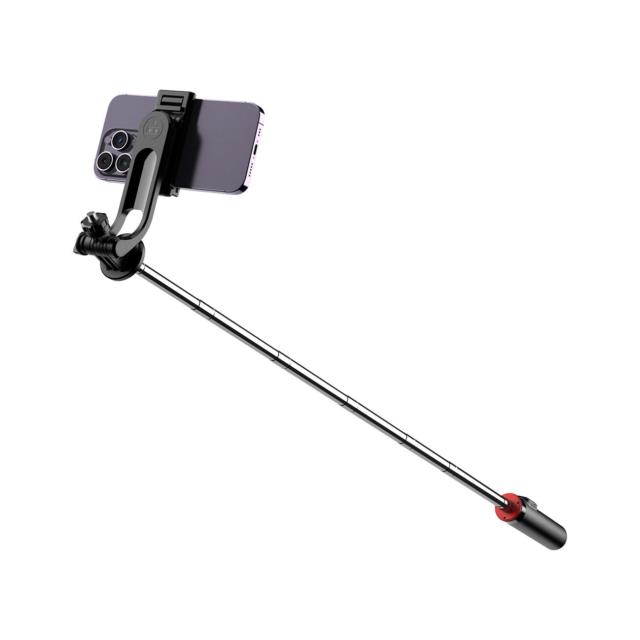 Selfie stick WC1Y3S telescopic tripod 1.3m with phone holder - black_2