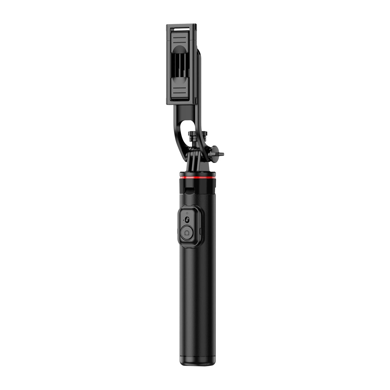 Selfie stick WC1Y2S 1.3m aluminum alloy telescopic tripod with phone holder - black_4