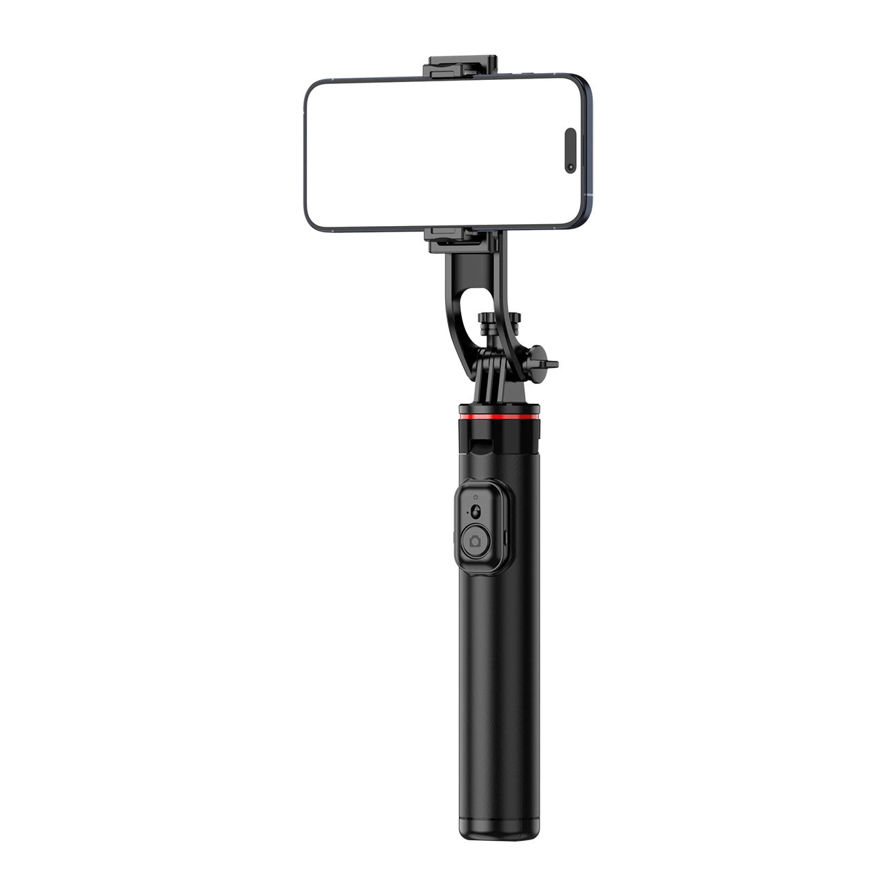 Selfie stick WC1Y2S 1.3m aluminum alloy telescopic tripod with phone holder - black_2