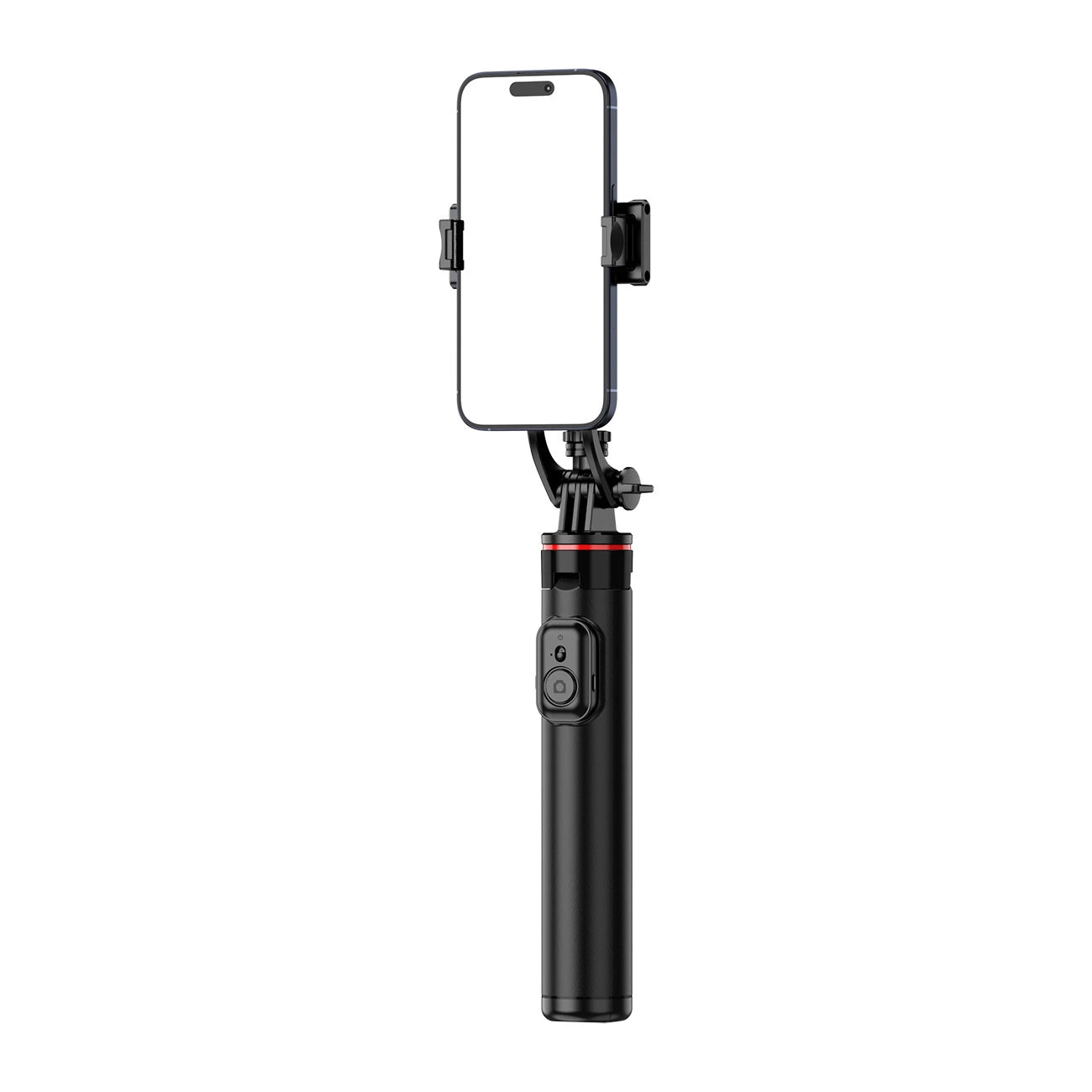Selfie stick WC1Y2S 1.3m aluminum alloy telescopic tripod with phone holder - black_3