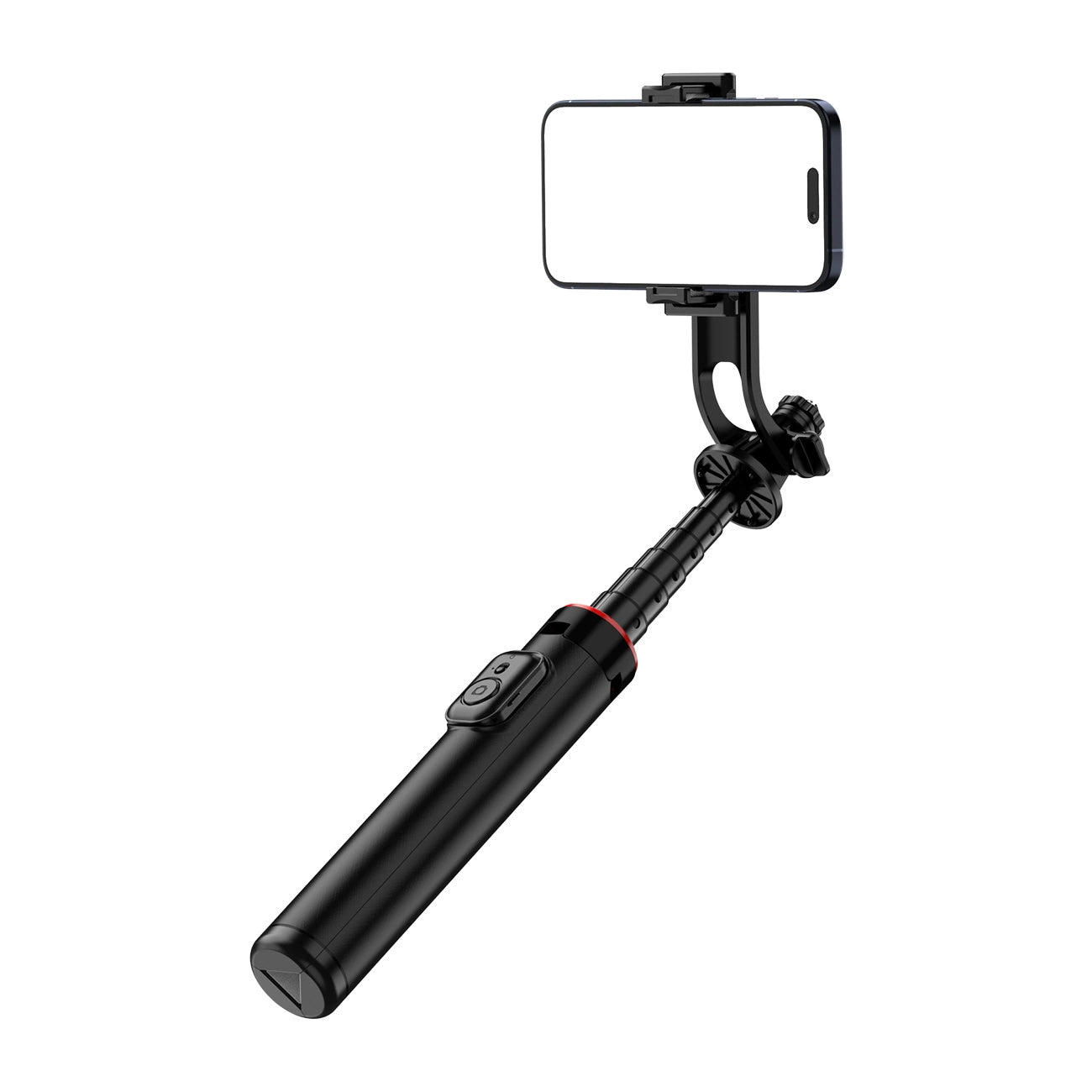 Selfie stick WC1Y2S 1.3m aluminum alloy telescopic tripod with phone holder - black_5