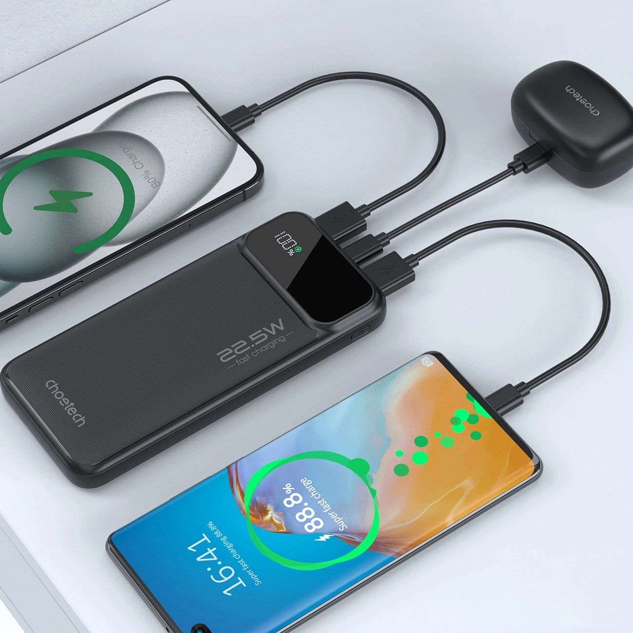 Choetech Powerbank B729 20000mAh 22.5W PD (black)_6