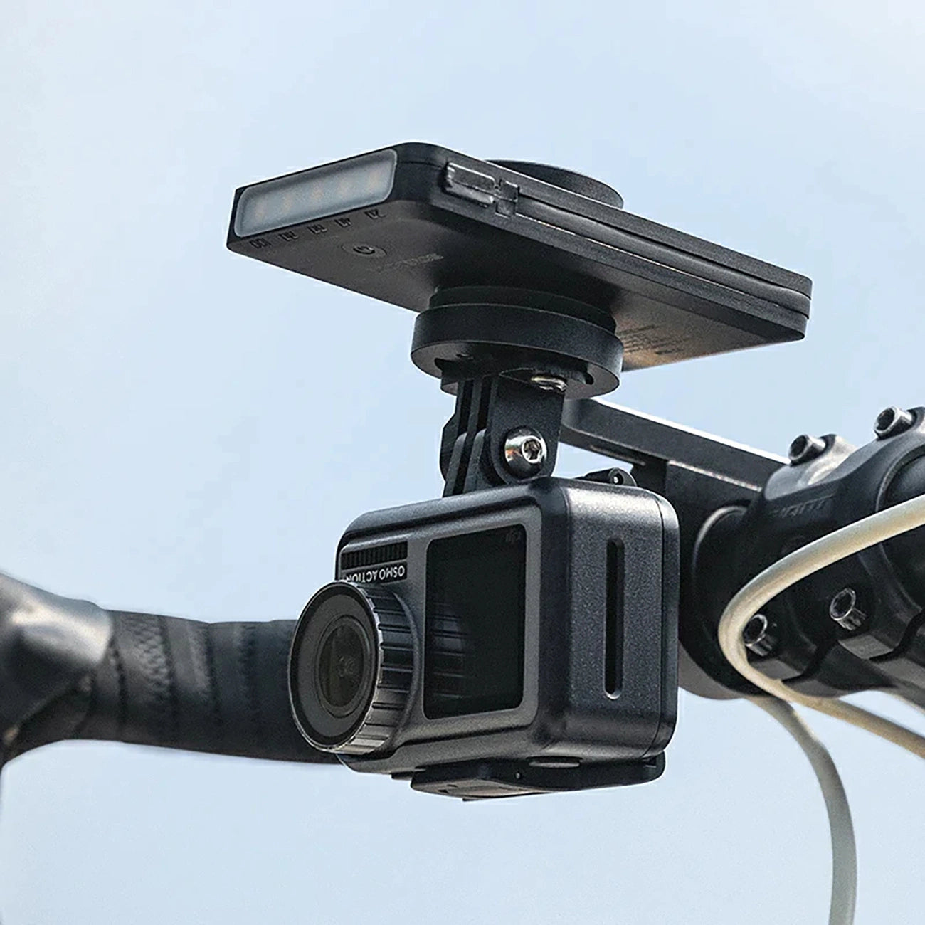 Rockbros JP008 front bike light for counter with power bank 5000mAh 150lm IPX6 - black_4