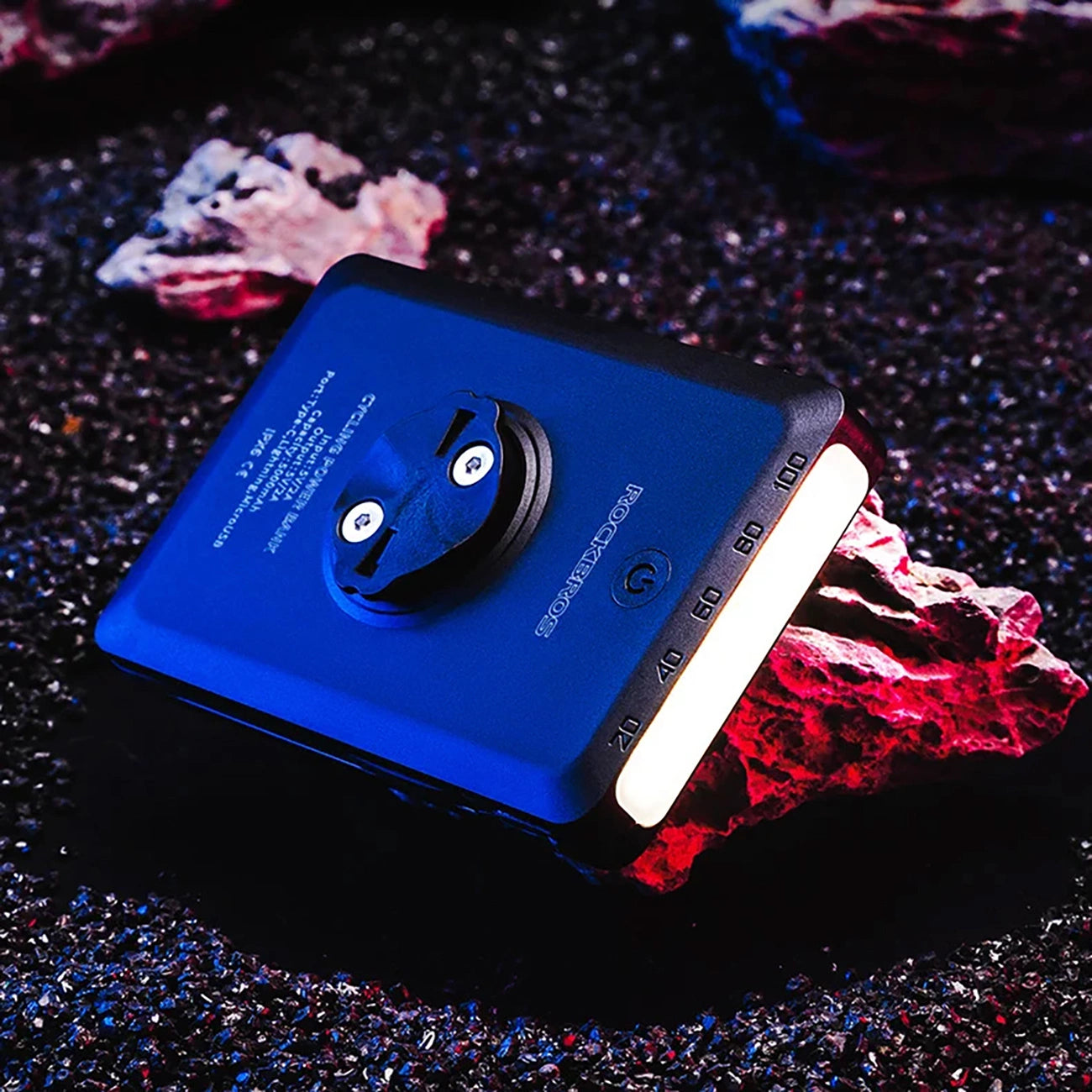 Rockbros JP008 front bike light for counter with power bank 5000mAh 150lm IPX6 - black_7