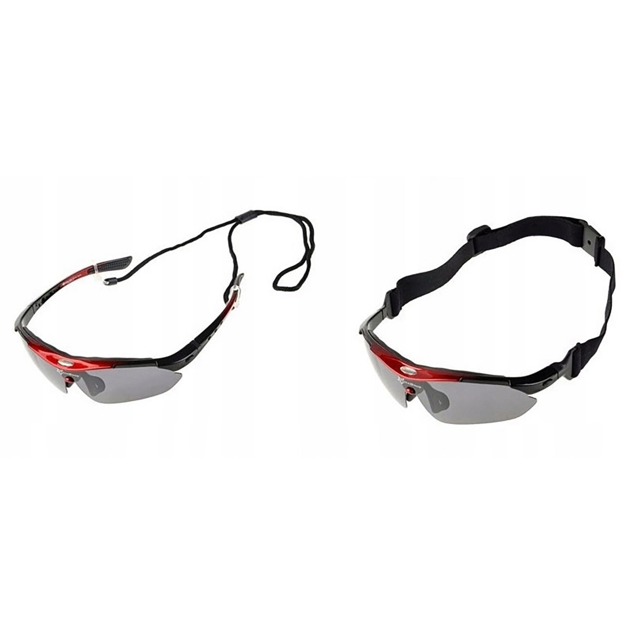 Rockbros 10001 polarizing cycling glasses - black and red_5