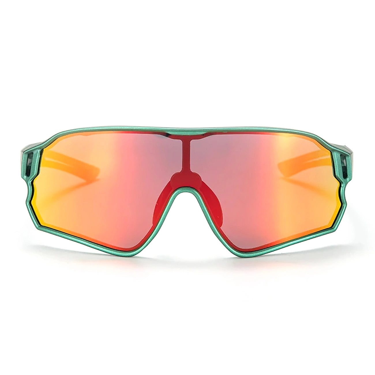 Rockbros 14110009002 polarized cycling glasses for children 8-14 years old - green_1