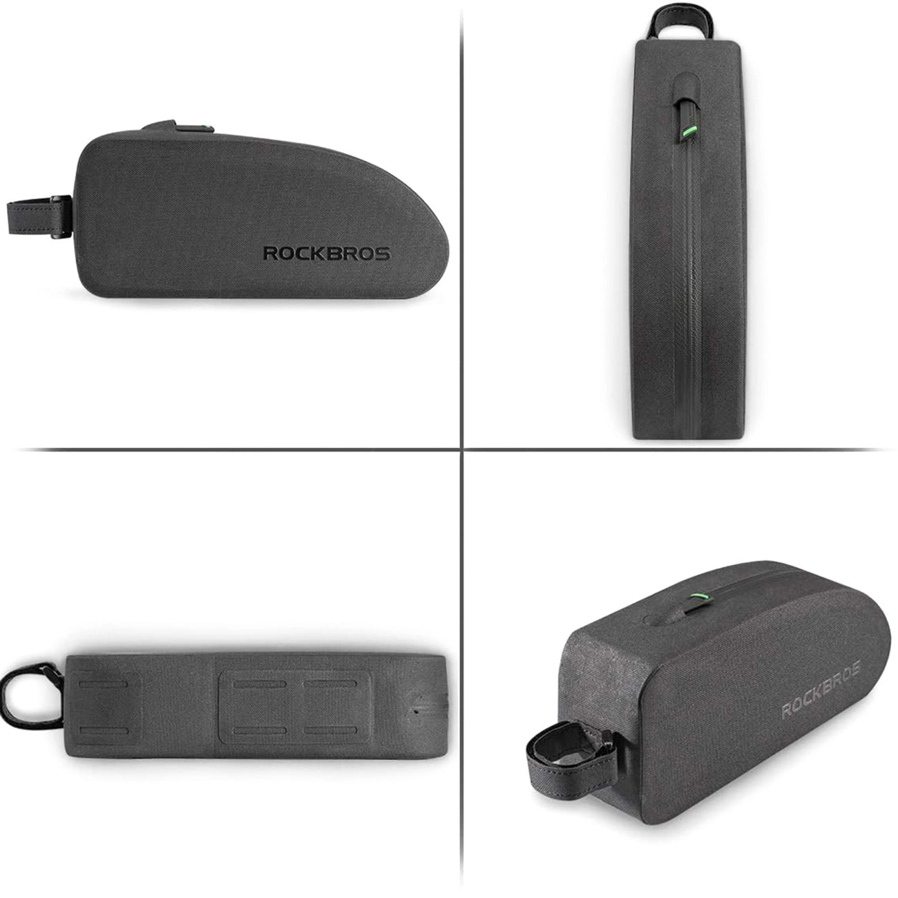 Rockbros AS-019 bicycle frame bag waterproof 1.5 l - black_3