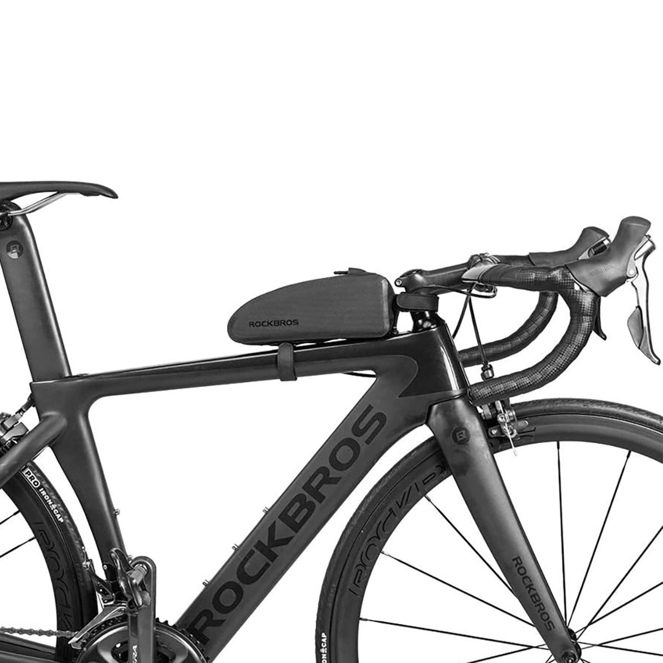 Rockbros AS-019 bicycle frame bag waterproof 1.5 l - black_1
