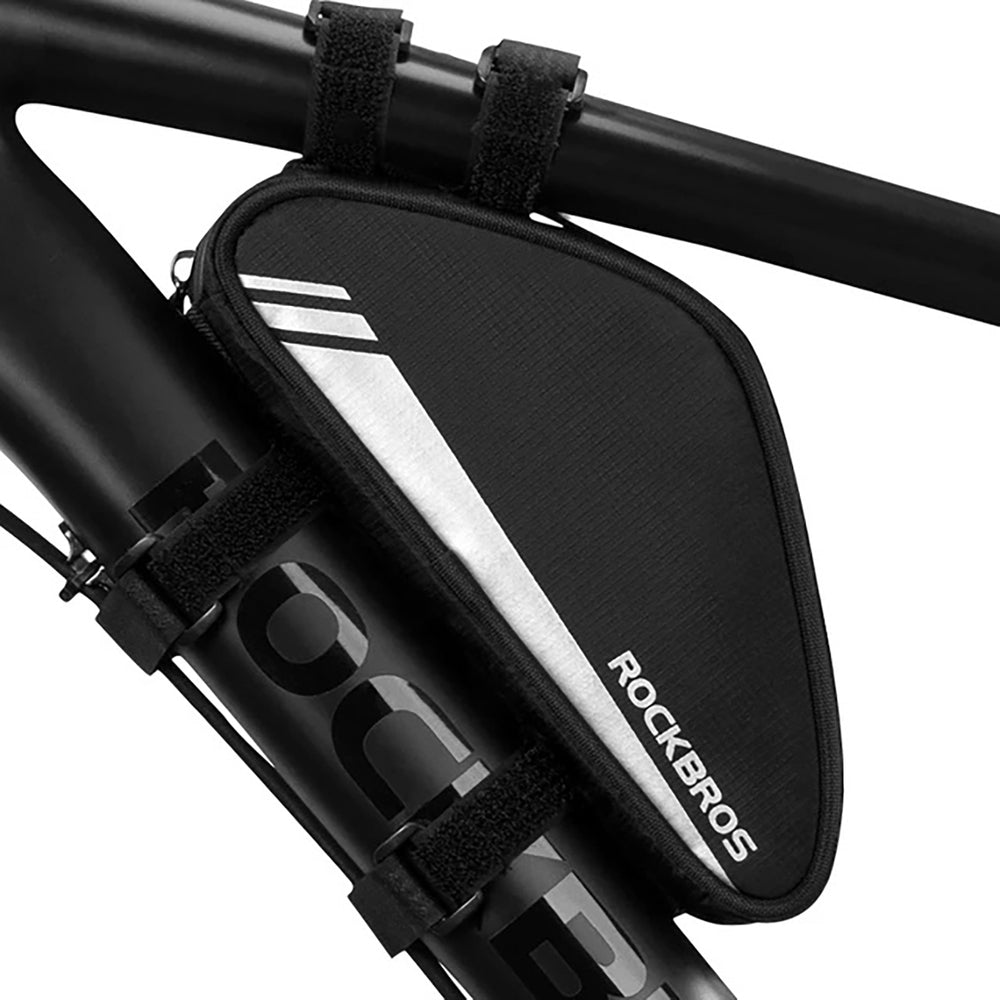 Rockbros B55-BK bicycle bag for frame 0.7 l - black_1