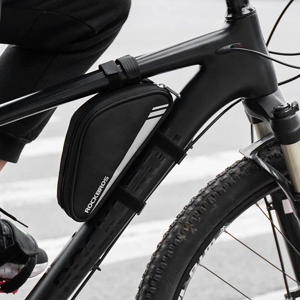 Rockbros B55-BK bicycle bag for frame 0.7 l - black_9