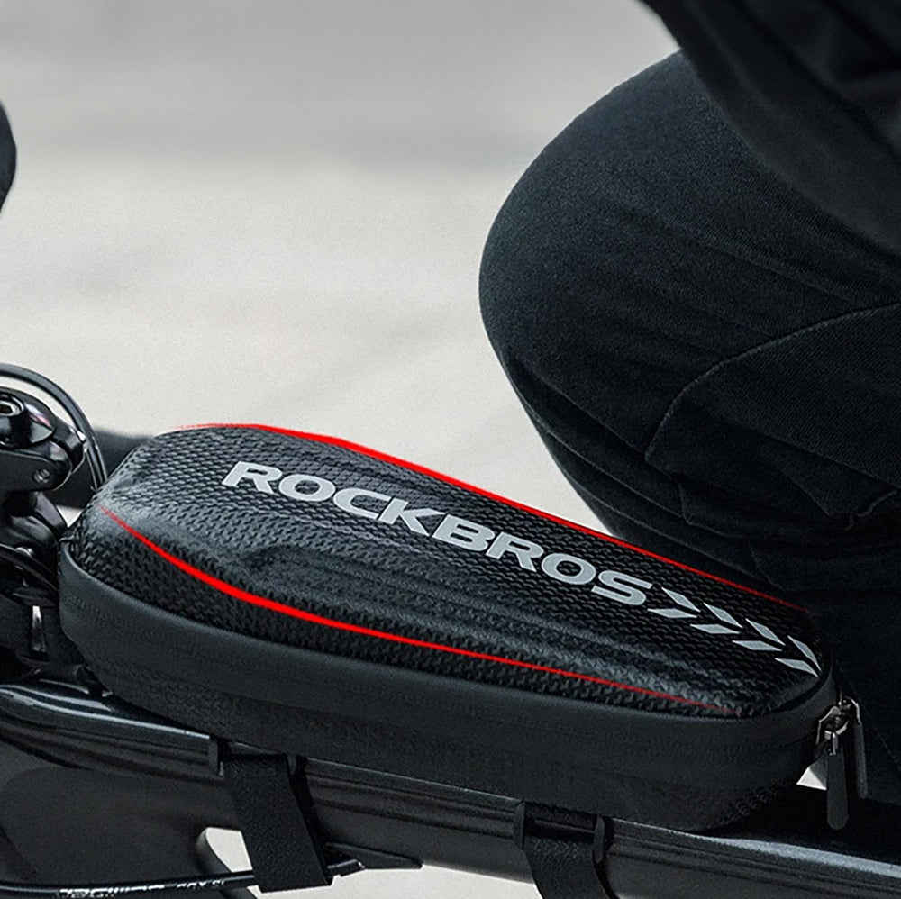Rockbros B62 bicycle bag for handlebar or frame 2 l - black_2