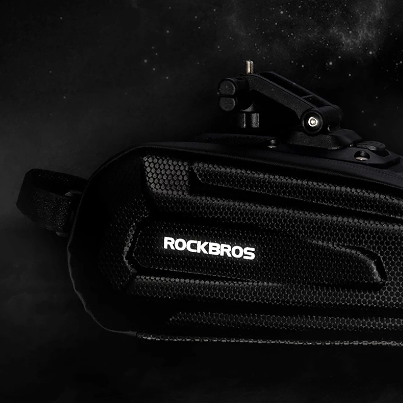 Rockbros B69 bicycle saddle bag 1.8l with easy release system - black_9