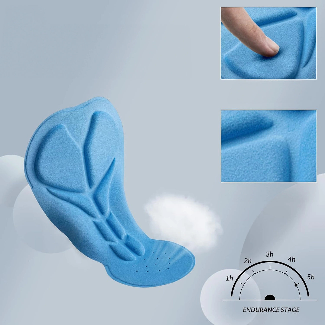 Rockbros RK2004M breathable cycling pants with M insert - black_1