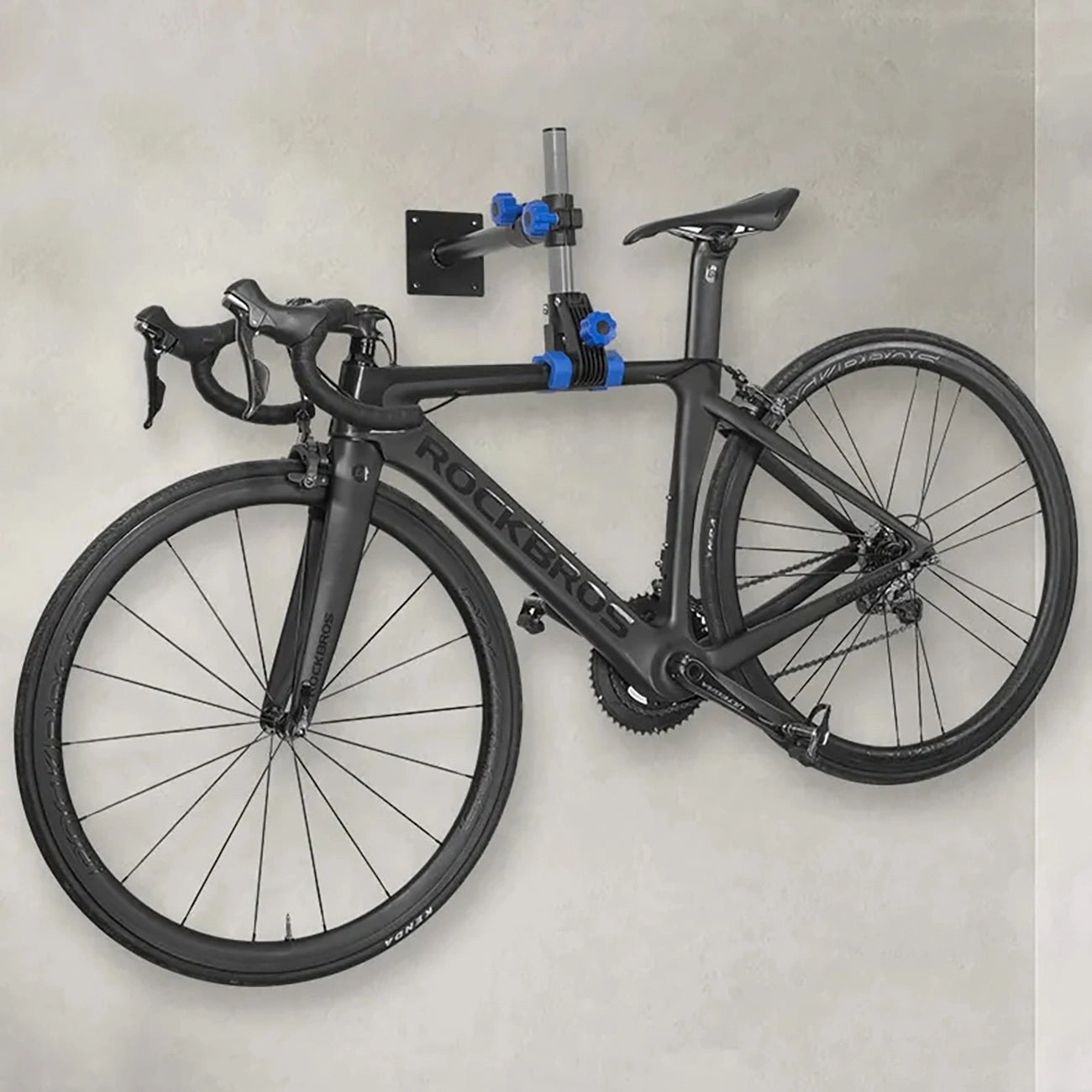 Rockbros MP-01 tabletop service stand for bicycles with knobs - black_2