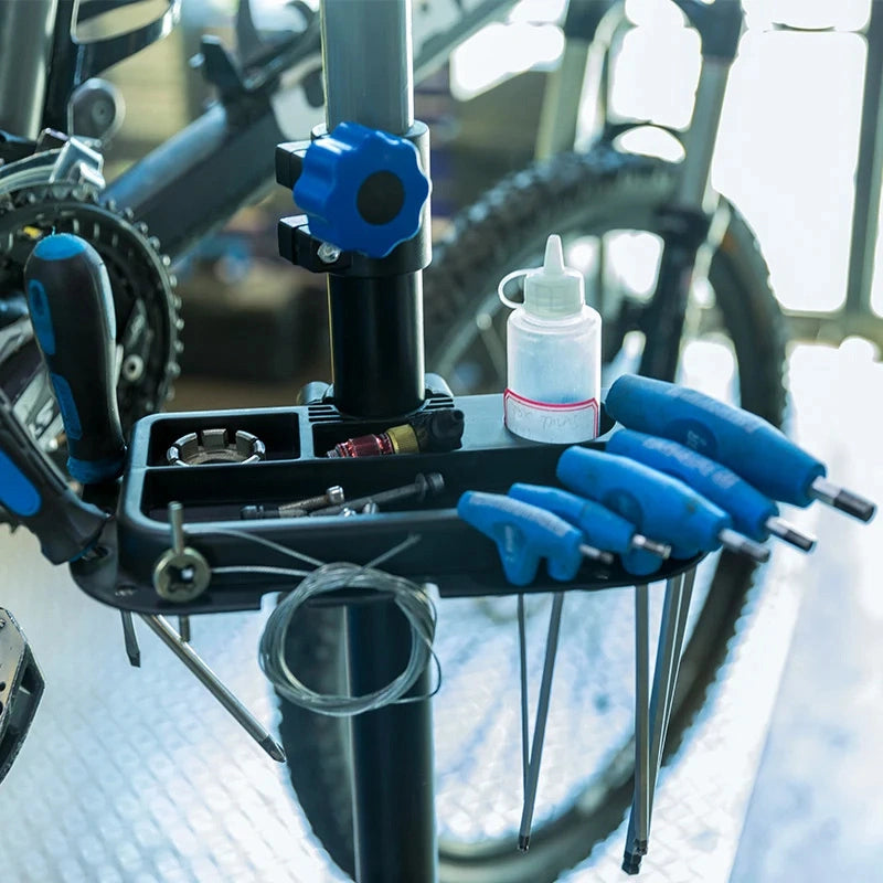 Rockbros MP-02 floor service stand for bicycles with knobs - black_4