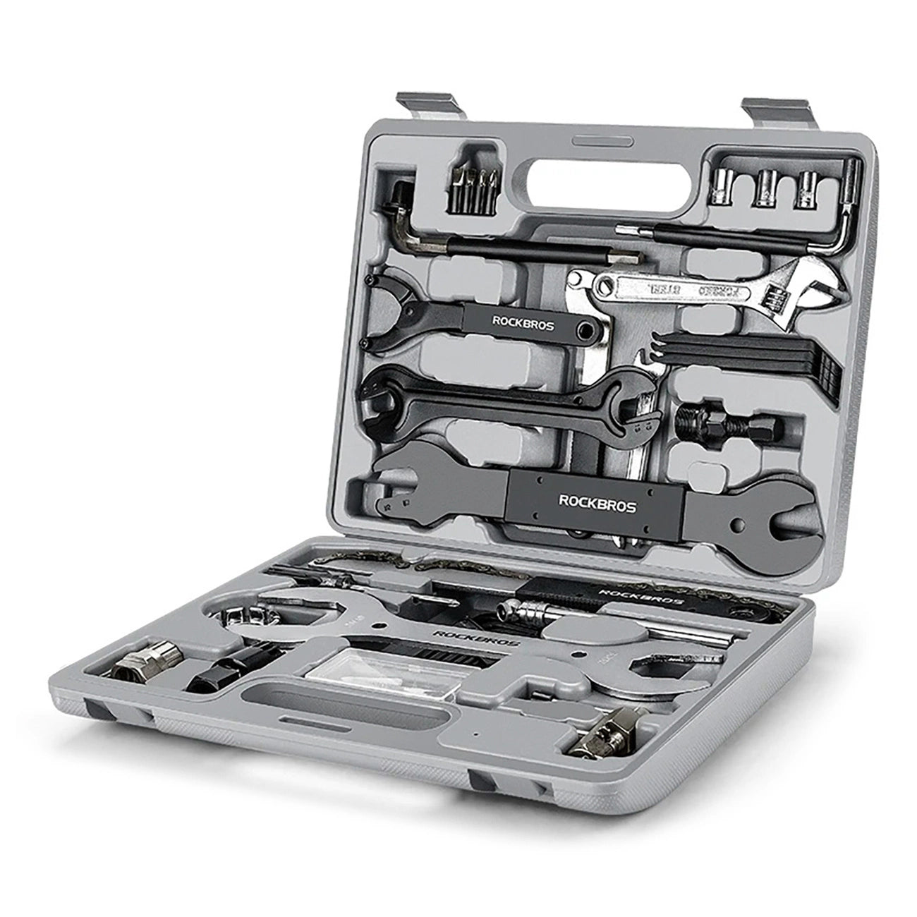 Rockbros 43210810001 bicycle repair kit - gray_0