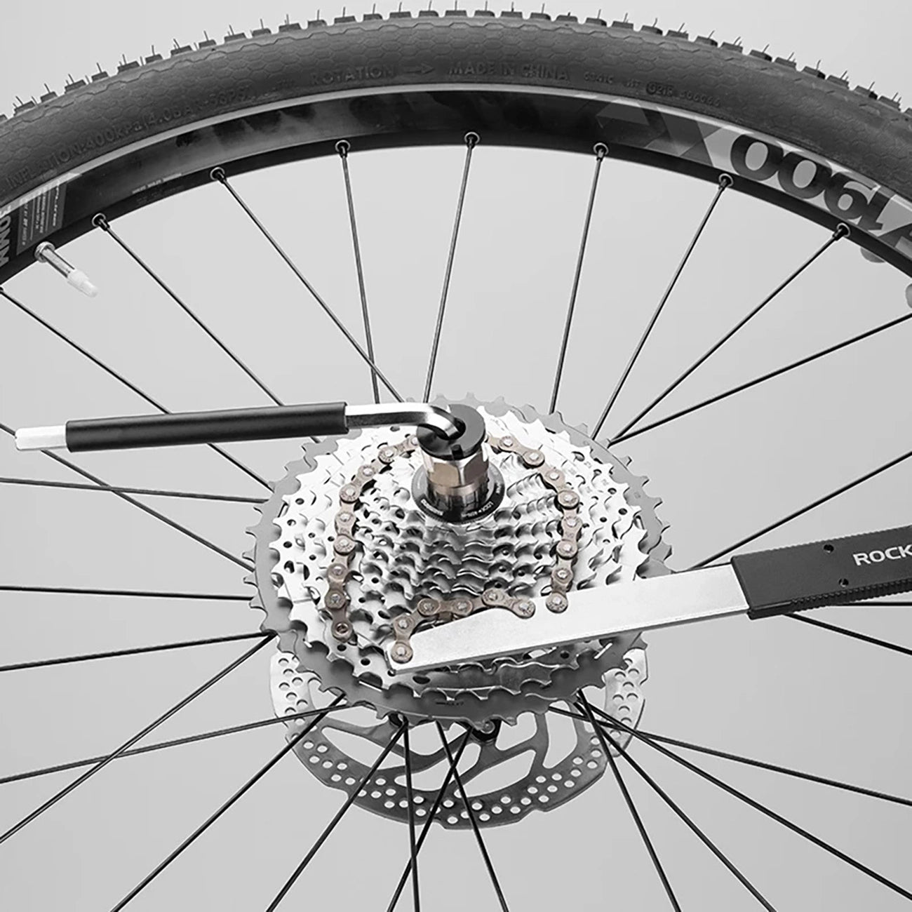 Rockbros 43210810001 bicycle repair kit - gray_3