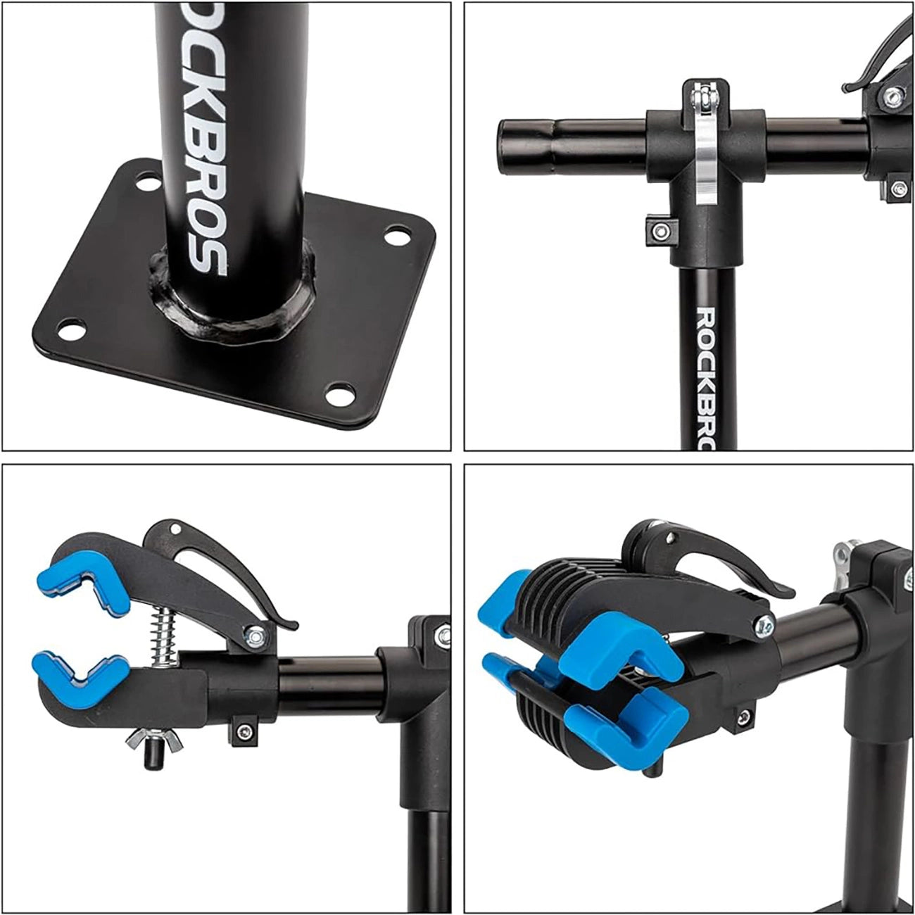 Rockbros 27210002001 Service Stand with Quick Releases for Bicycles - Black_1