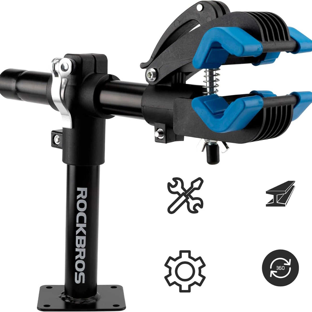 Rockbros 27210002001 Service Stand with Quick Releases for Bicycles - Black_4