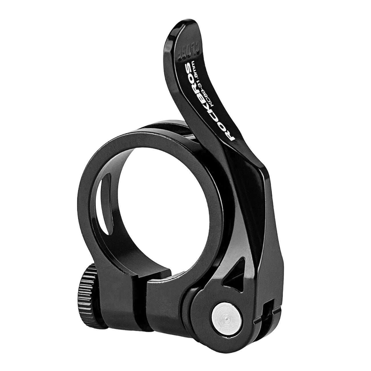 Rockbros 41210092001 bicycle seat clamp with quick release - black_0
