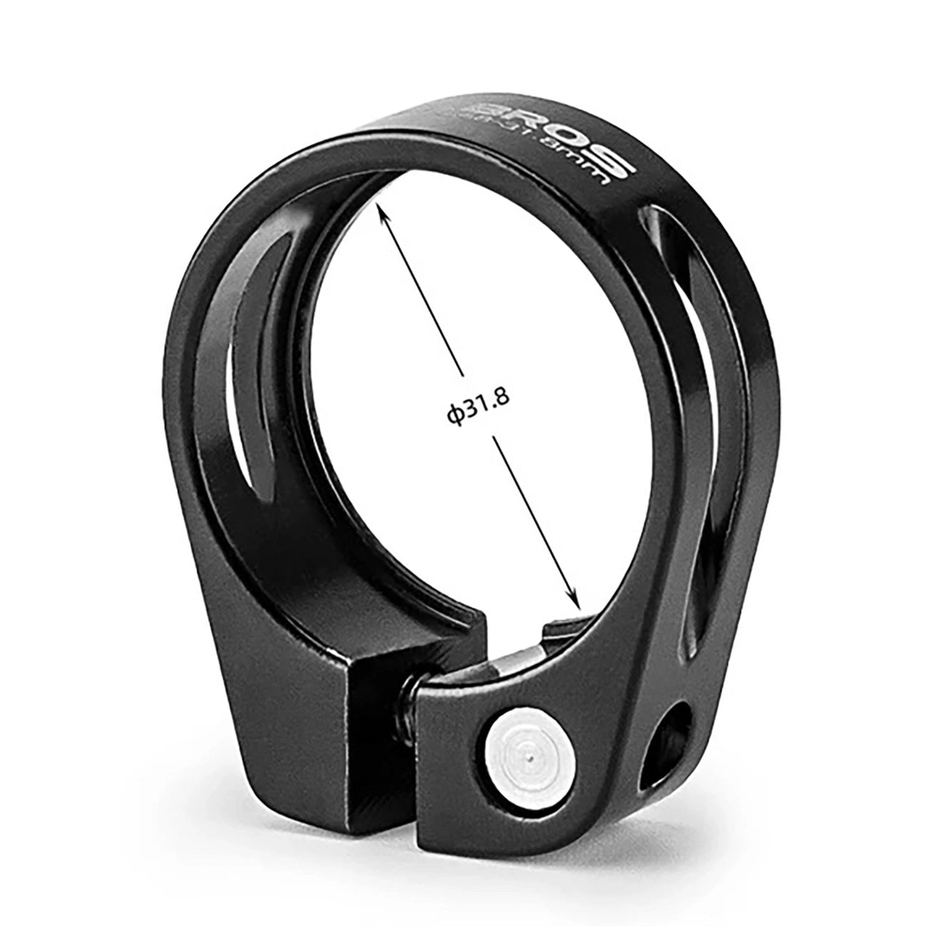 Rockbros 41210091001 bicycle seat clamp - black_1