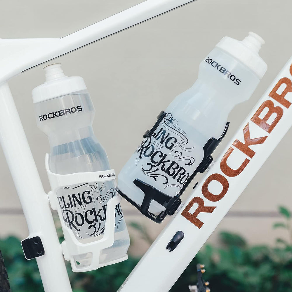 Rockbros 31210012002 bicycle water bottle holder - white_3
