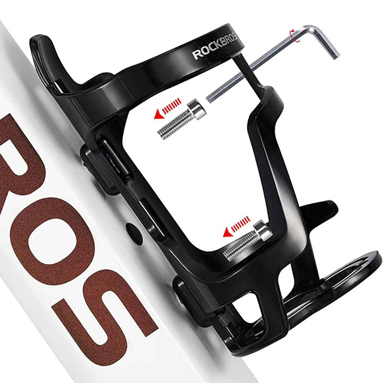 Rockbros 31210012001 bicycle water bottle holder - black_2