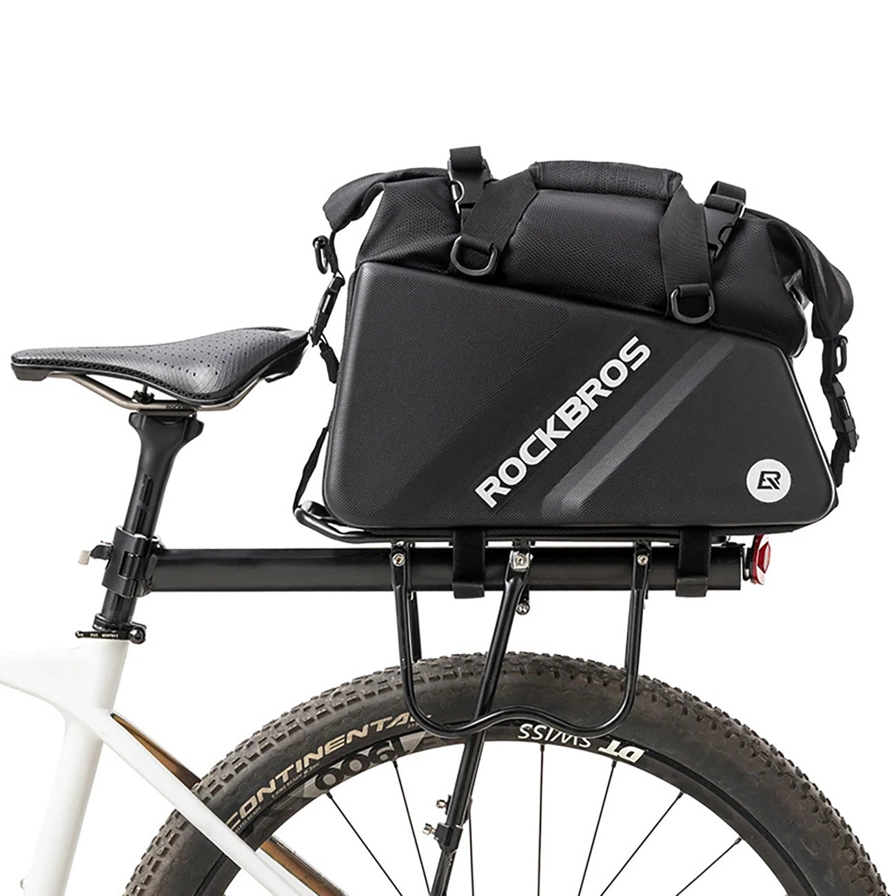 Rockbros 30140090001 bicycle bag for trunk 11.6l - black_1