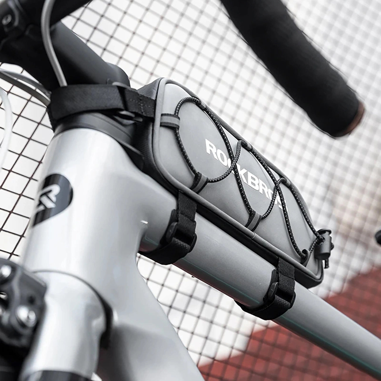 Rockbros 3012010901 bike frame bag 0.9 l - silver_3