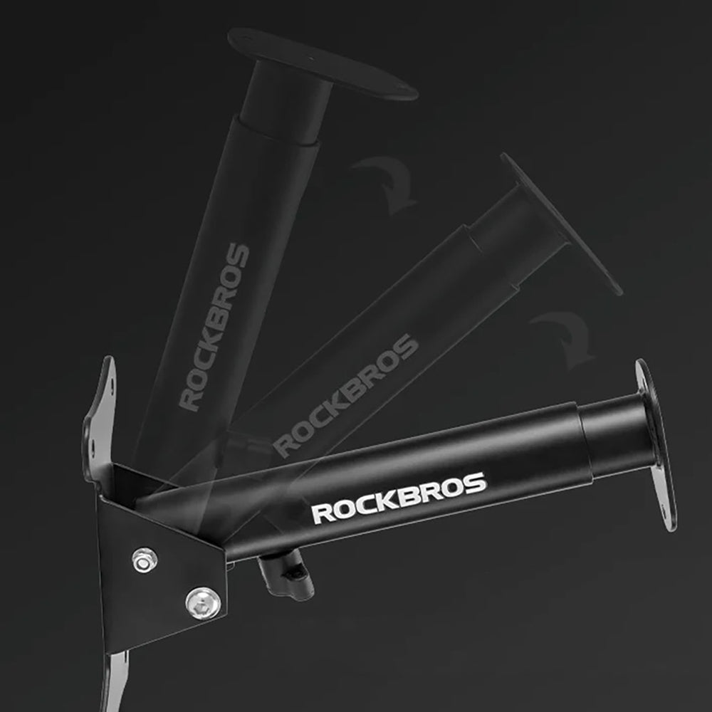 Rockbros 27210016001 Wall Mount Bike Hanger - Black_6