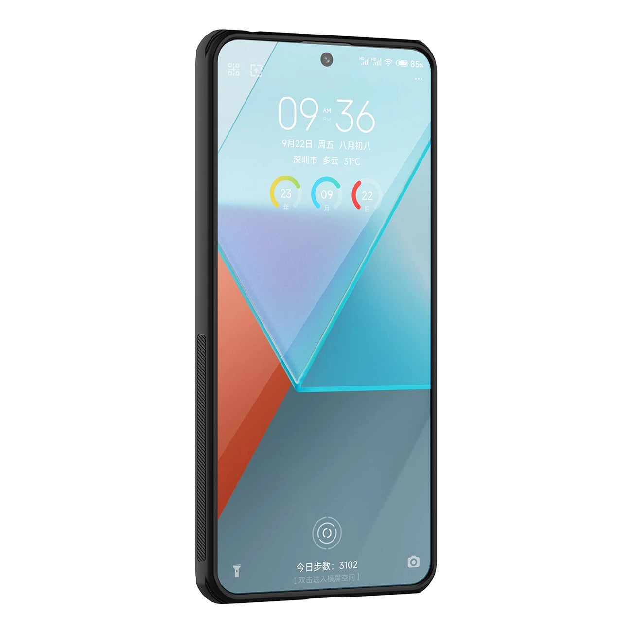 Nillkin Super Frosted Shield Pro Case for Xiaomi Redmi Note 13 Pro 4G / Poco X6 5G - Black_4