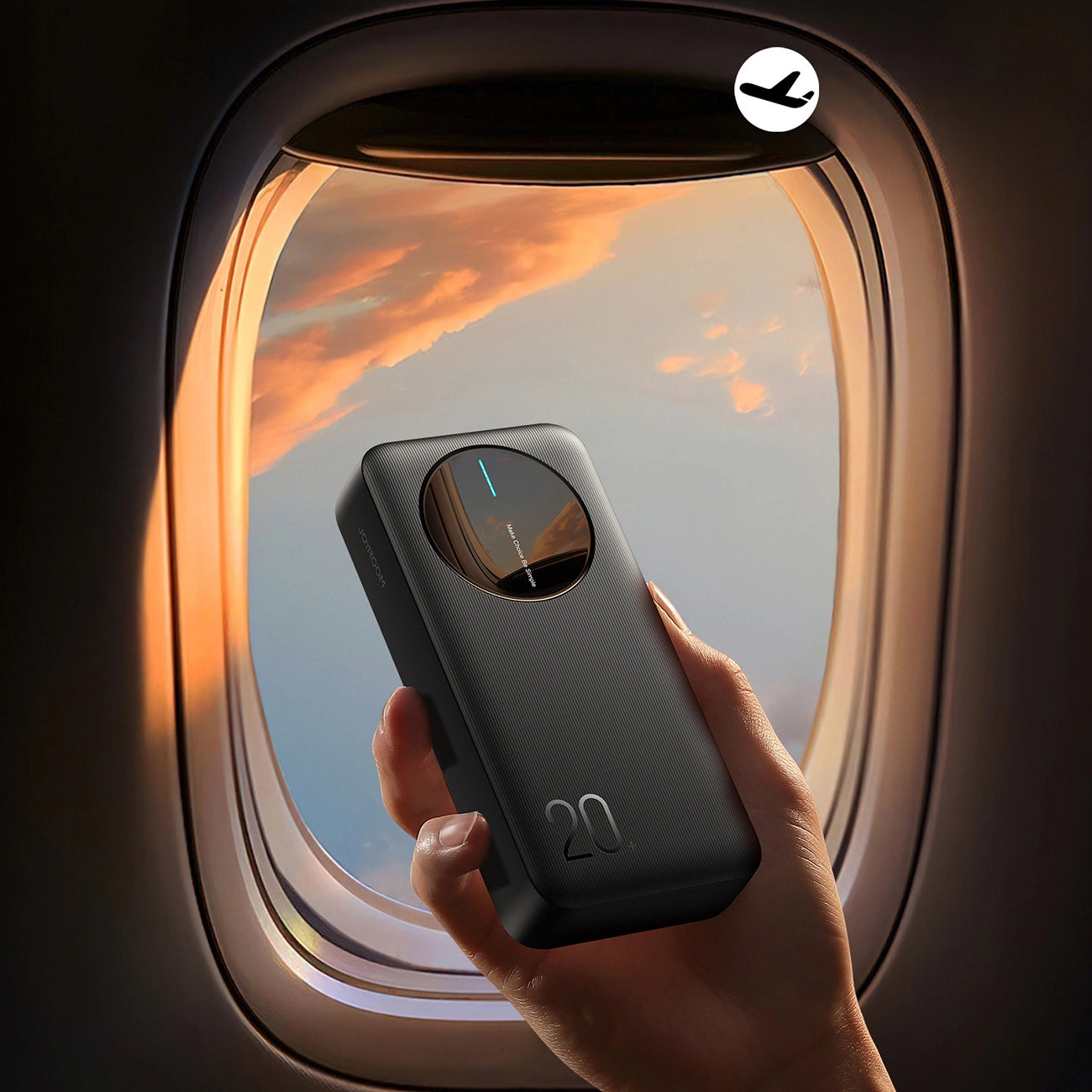 Joyroom Powerbank JR-PBF14 2.4A LED; 20000mAh (black)_18