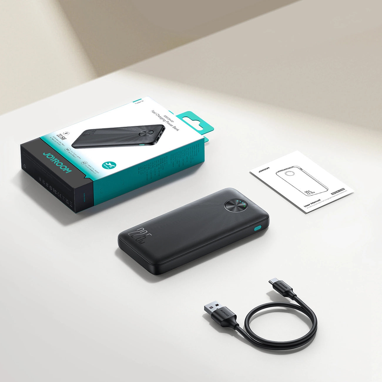 Powerbank Joyroom JR-PBF15 10000mAh USB-C USB-A 22.5W - black_14
