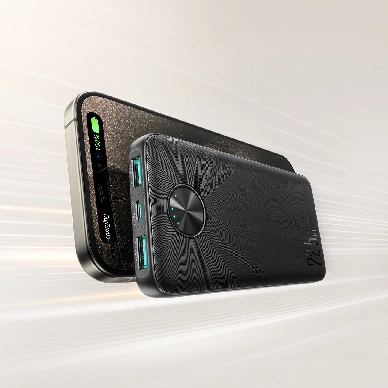 Powerbank Joyroom JR-PBF15 10000mAh USB-C USB-A 22.5W - black_8