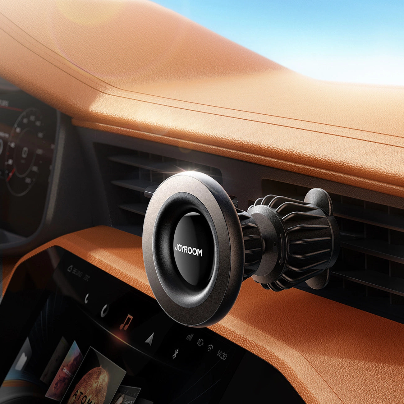 Joyroom JR-ZS406 magnetic car air vent holder - black_8
