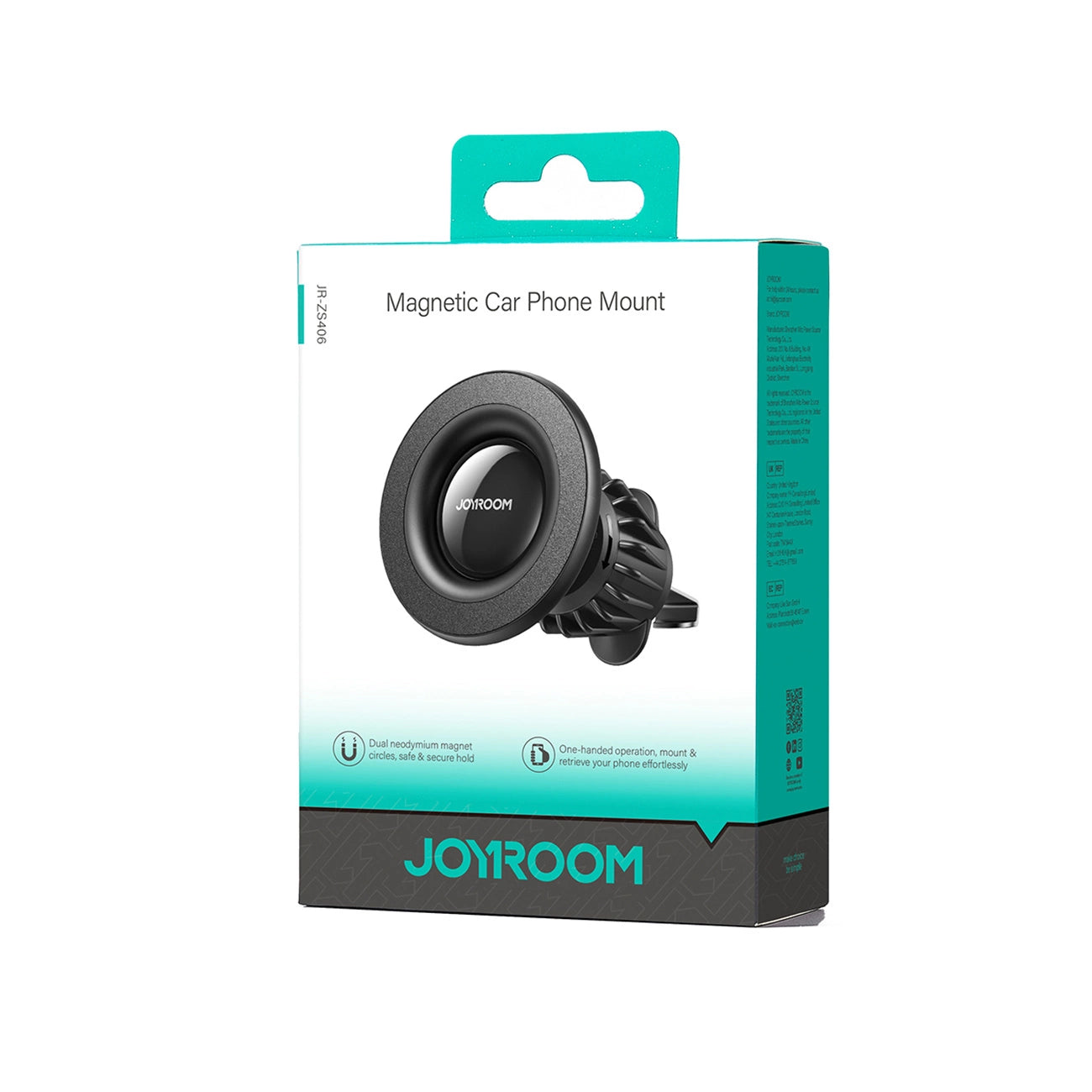 Joyroom JR-ZS406 magnetic car air vent holder - black_6