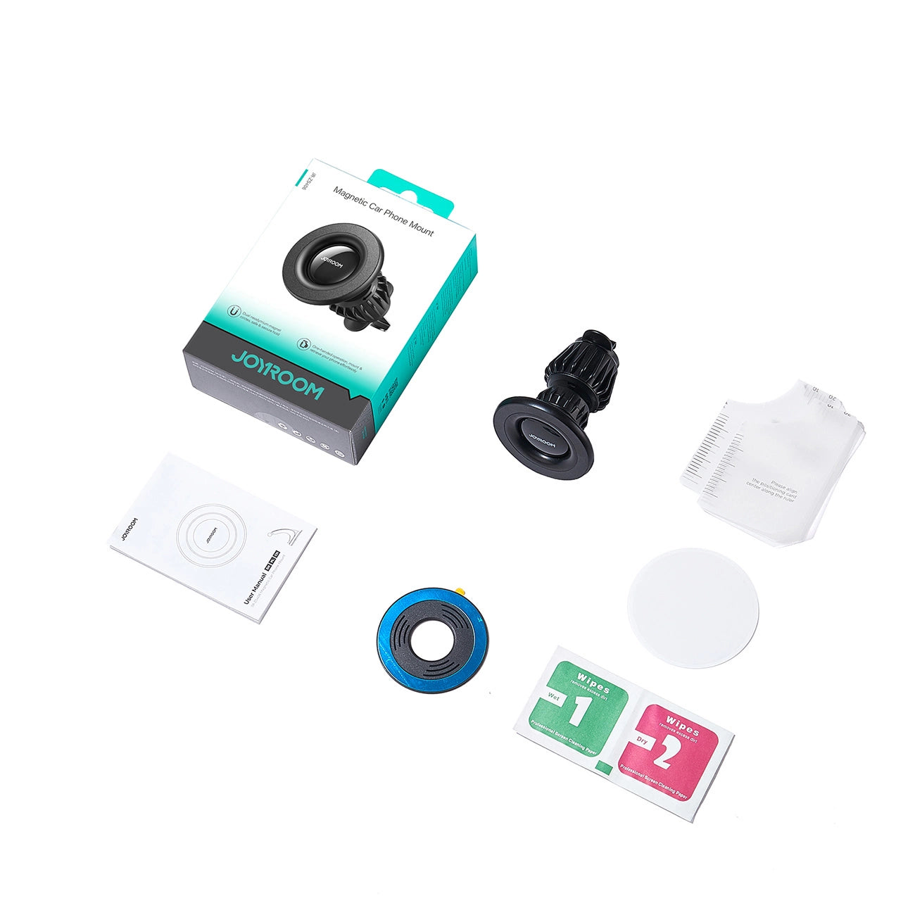Joyroom JR-ZS406 magnetic car air vent holder - black_7