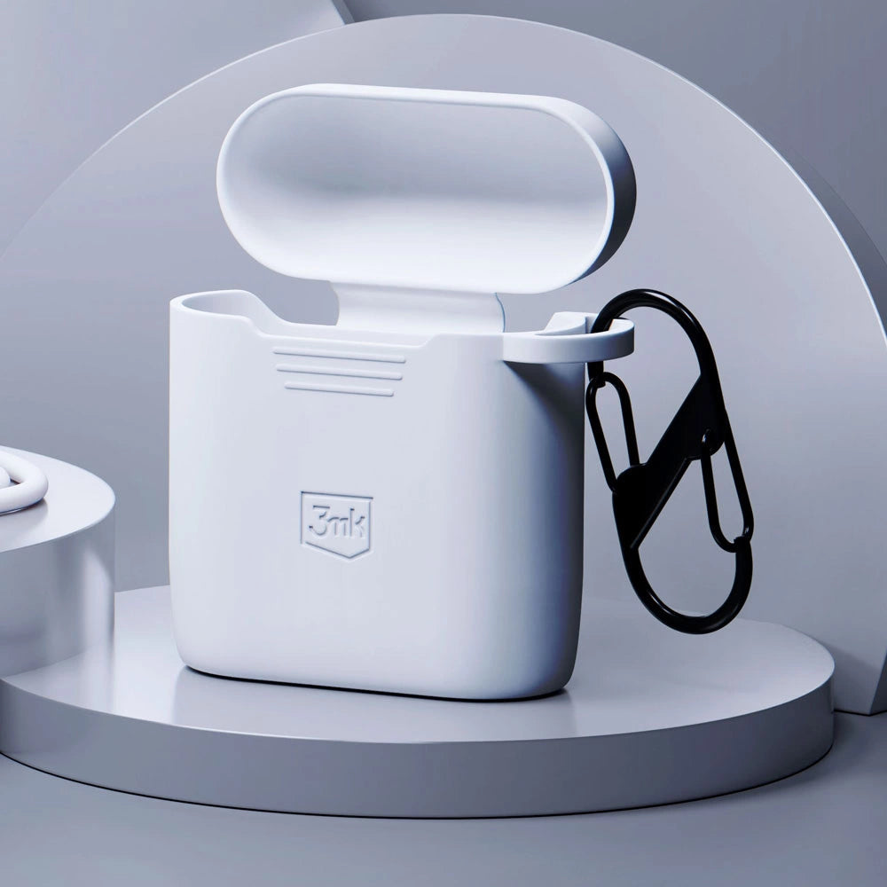 3mk Silicon AirPods Case for AirPods 2 - white_1
