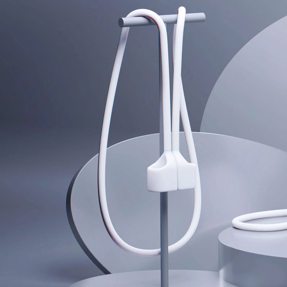 3mk Silicon AirPods Case for AirPods 2 - white_3