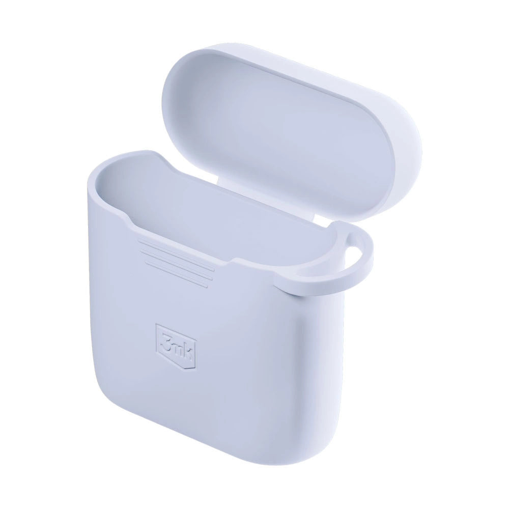 3mk Silicon AirPods Case for AirPods 2 - white_4