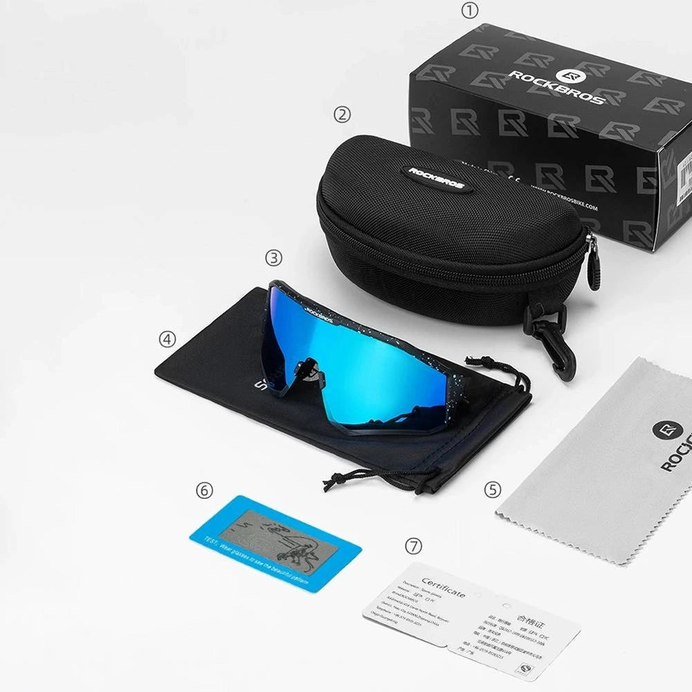Rockbros SP297 polarizing cycling glasses - black_5