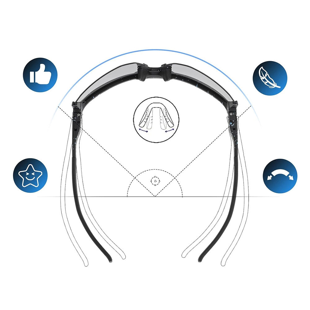 Rockbros SP297 polarizing cycling glasses - black_8