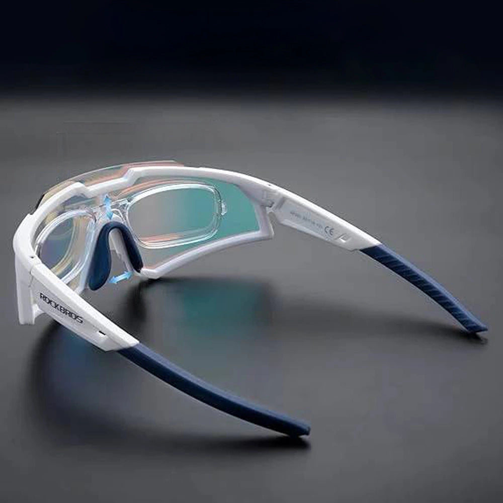 Rockbros SP297 polarizing cycling glasses - white_1